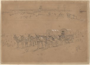 Supply Train, 1864.