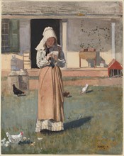A Sick Chicken, 1874.