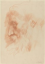 Study of a Man's Head [recto].