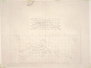 Studies for "Two Classical Male Figures Jumping", 1919-1920.