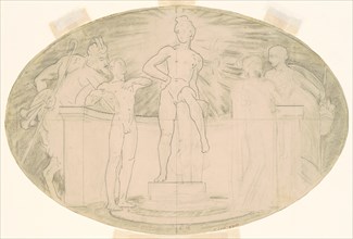 Study for "Classic and Romantic Art", c. 1921.