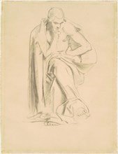 Study for "Philosophy", 1922-1925.
