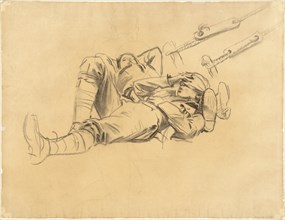 Studies for "Gassed" [recto], 1918-1919.