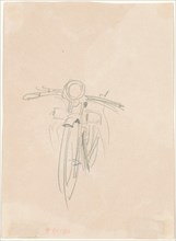 Motorcycle [verso], 1918.