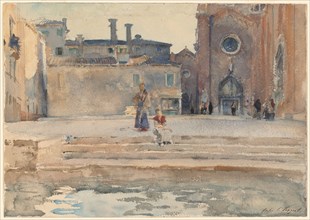 Campo dei Frari, Venice, c. 1880.