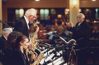 Roy Wiillox, Stan Reynolds Big Band, New Milton, 2008.