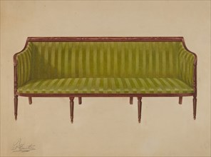 Sofa, c. 1937.