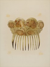 Comb, c. 1939.