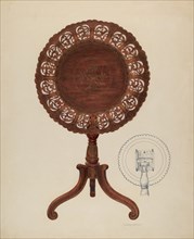 Table, c. 1939.