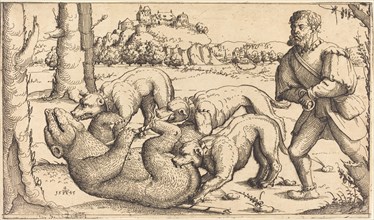 Bear Hunt, 1545.