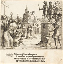 Ecce Homo, 1549.