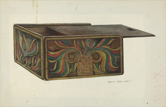 Wood Box, c. 1953.