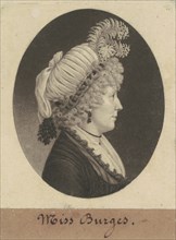 Miss Burges, 1799.