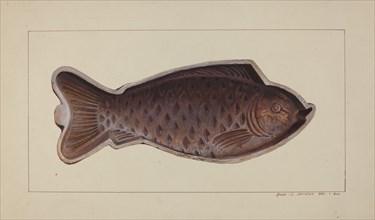 Fish Mold, c. 1938.