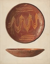Pie Plate, c. 1938.
