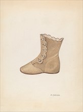 Baby Shoe, c. 1937.