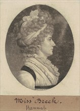 Hannah Breck, 1799.