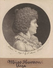 Eliza Hewson, 1798.