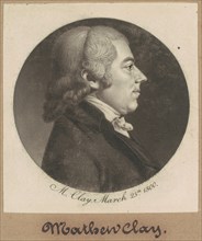 Matthew Clay, 1800.