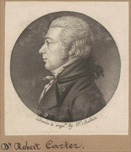 Robert Carter, 1801.