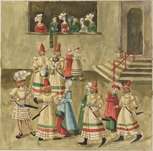 Masquerade, c. 1515.