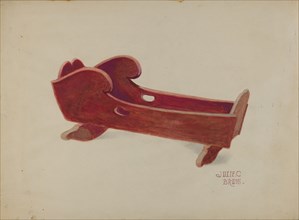 Doll Cradle, c. 1936.