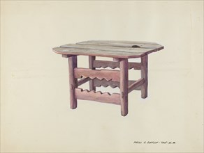 Small Table, c. 1937.