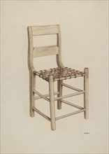 Laced Chair, c. 1940.