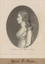 Theodosia Burr, 1797.