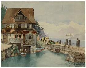 House On Canal, 1878.