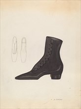 Woman's Shoe, c. 1937.