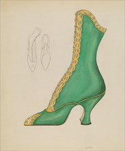 Woman's Shoe, c. 1936.
