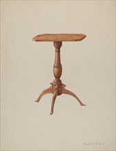 Candle Table, c. 1940.