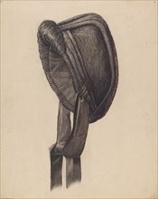 Crepe Bonnet, c. 1938.