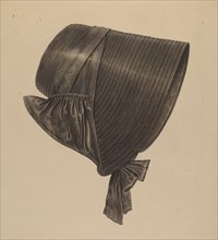 Straw Bonnet, c. 1938.