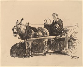 The Donkey Cart, 1922.
