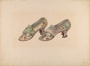 Woman's Shoes, c. 1939.