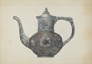 Pewter Teapot, c. 1937.