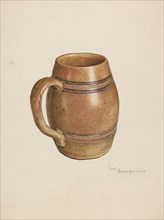 Stoneware Mug, c. 1939.