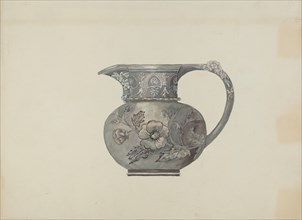 Pewter Creamer, c. 1937.