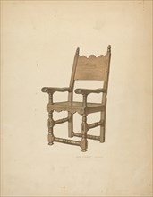 Sacristy Chair, c. 1939.