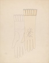 Wedding Gloves, c. 1936.