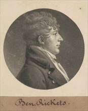 Benjamin Ricketts, 1805.