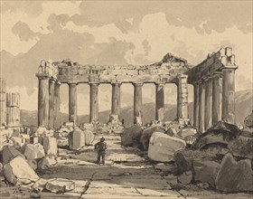 Parthenon, Inside, 1890.
