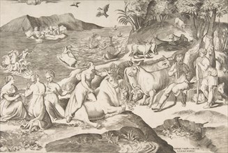 The Rape of Europa, 1546.