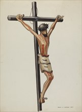 Bulto, Crucifix, c. 1937.