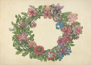 Cemetary Wreath, c. 1938.