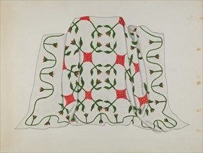 Patchwork Quilt, c. 1936.