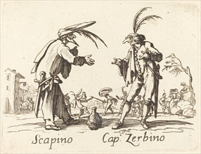 Scapino and Cap. Zerbino.