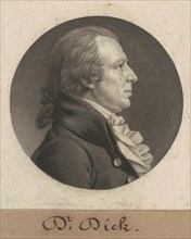 Elisha Cullen Dick, 1805.